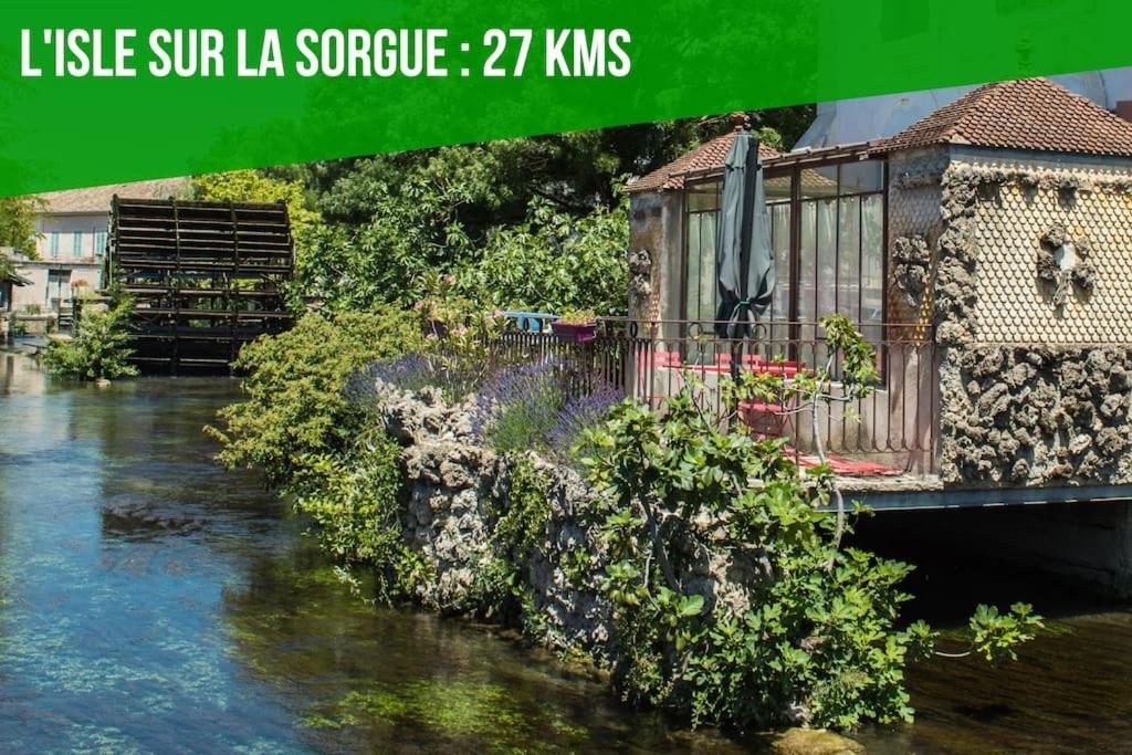 Villa Santa - Piscine - Wi-Fi - Proche Ventoux - Ideal Cyclistes Mormoiron المظهر الخارجي الصورة