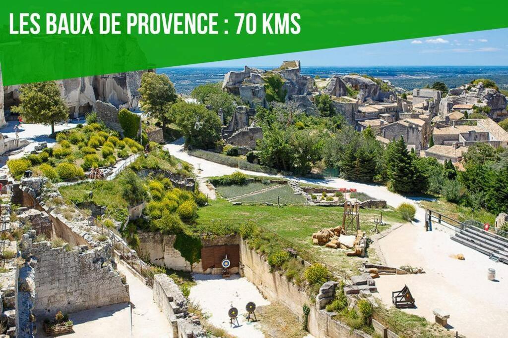 Villa Santa - Piscine - Wi-Fi - Proche Ventoux - Ideal Cyclistes Mormoiron المظهر الخارجي الصورة